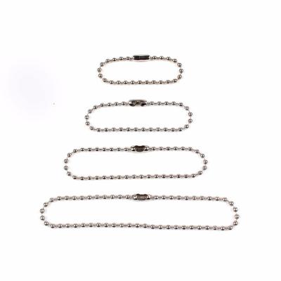 China Hot-selling Fashion 1.5mm Small Metal Ball Eco-friendly Material Nice Chain For Jewelry Making for sale