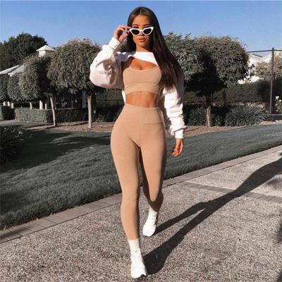 China Autumn Custom Crop Top Front 2020 Breathable Cut Out Sweaters Women for sale