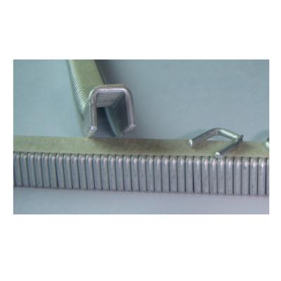 China Factory Wholesale Cheap Food Quality U504 Aluminum Sausage Clips For Sealing Sausage Or Vegetables Bag For Supermarket for sale