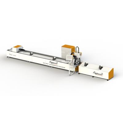 China High Precision Tube Cutting Machine High Speed Precise Chuck Type High Cutting Qualit for sale