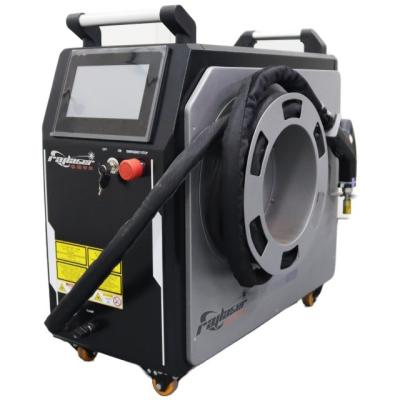 China 1500w Air Cooled Fiber Laser Welder with Raycus Laser Source and Raytools Laser Head for sale