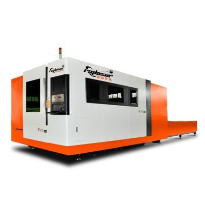 China 3KW Enclosed Laser Cutting Machine For Carbon Steel Stainless for sale