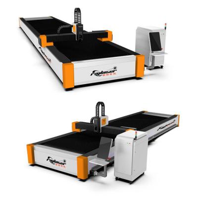 China Raycus Laser Source Metal Fiber Laser Cutting Machine With ELECTRONICS Separated Cabinet Design for sale