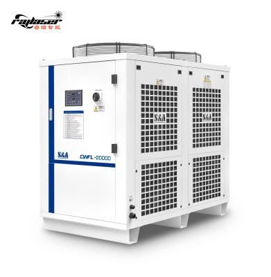 China Sistema de refrigeración de agua con cortador láser con panel de control digital inteligente modbus de comunicación refrigerador de agua industrial en venta