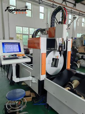 China Máquina de corte por láser de tubo de alta precisión de enfoque automático máquina de corte por láser de tubería CNC en venta