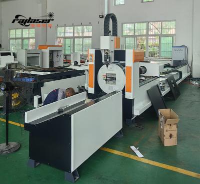 China High Power Versatile Tube Cutting autofocus cutting Head Tube Laser Cutting Machine to improve productivity for sale