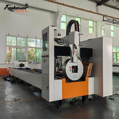 China Controlled Precision Machining Metal Tube Fiber Laser Machine with 1000w/2000w/3000w/4000w Laser Power Te koop