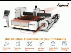 metal sheet and metal tube laser cutting in one machine