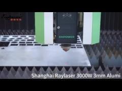 3kw aluminum 3mm sheet laser cutting