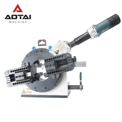 China Building Material Shops AOTAI Portable Orbital Pipe Cutting and Beveling Machine OSD-720 for sale