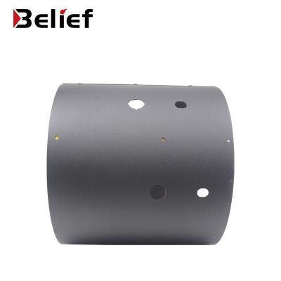 China Durable Custom Round Barrel Industrial Aluminum Vacuum Cleaner Spare Part Accessories For Hotel for sale