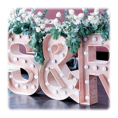 China Factory Supplier Sign 4ft Giant Love Waterproof Luminous Hole Punched Up Letters Marquee Letters For Wedding for sale