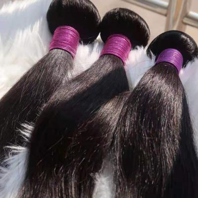 China Wholesale Natural Straight Raw Virgin Human Hair Sellers Unprocessed 11a Cuticle Aligned Hair Bundles Extension for sale