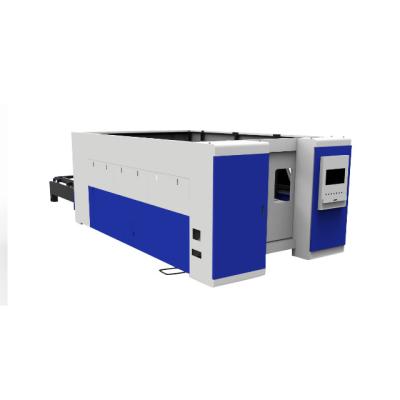 China Double Table Metal Laser Cutting Machine 8000W Water Cooled Bilateral Drive Gantry Fiber Large Interchange Format Cutting Mini Laser Cutter for sale