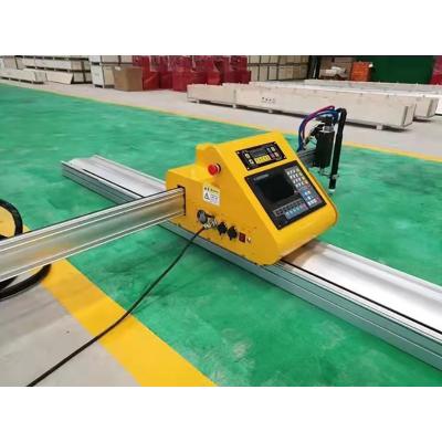 China Garment Shops Portable Cheap CNC Gas Plasma Metal Cutting Machine , Mini CNC With Plasma Source for sale