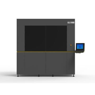 China Large Dual Filament Height Sensing iSLA1900D SLA 3D Laser Construction Industrial Printer For Protatyping for sale