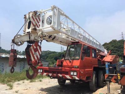 China Manual Transmission 50 Ton Used Truck Crane TG500E With Fully Hydraulic Truck Crane for sale