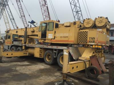 China TMS800B TMS800M Germany Original 80 Ton Crane Used Grove Crane With Original Color for sale