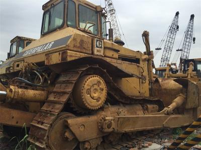 China D8K D8R D8L Used Bulldozer / Cheap Price Crawler Bulldozer With Ripper / Japan Made Origin for sale