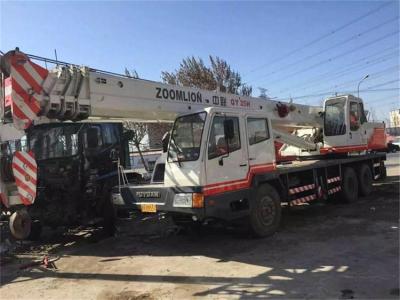 China 25 Ton QY25K QY25V QY25H New Type Zoomlion Used Truck Crane Located in Shanghai Crane Yard of China for sale