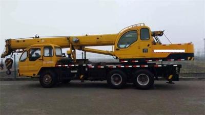 China 16 Ton QY16 3 Boom Used Mobile Wheel Crane in UAE , Used XCMG Crane for sale