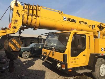 China 2014 Year 80 Ton XCMG Used Truck Crane QY80K With New Type Boom China Manufacure for sale