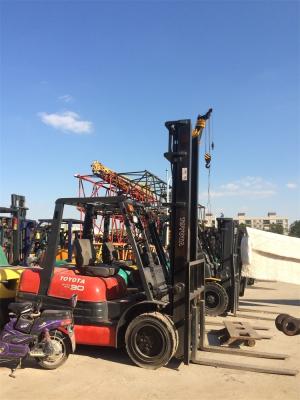 China Diesel Forklift Located in Our Forklift Yard Cheap Price Used Toyota Forklift for sale