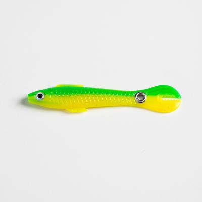 China 2022 New Arrival 10cm/6g PVC Material Bionic Loach Fishing Lure Lure Bait Wobblers Soft Bait for sale