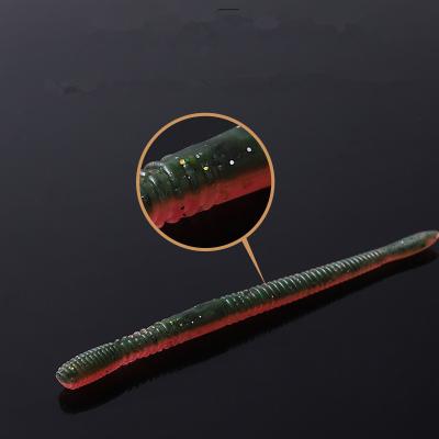 China PVC Material Kenardo Bass Soft Worm Lures Stick Worm Fishing Lure for sale