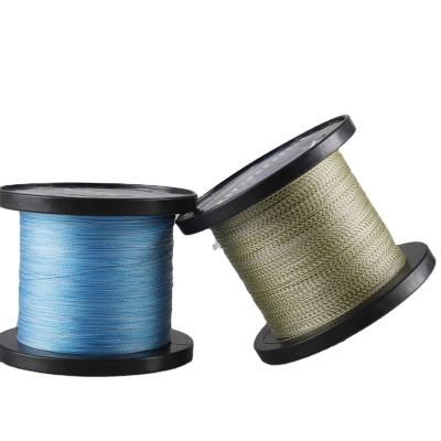 China High Quality Strong Soft Luster Multifilament 8 Strand Spotted PE1000m Braided Fishing Line for sale