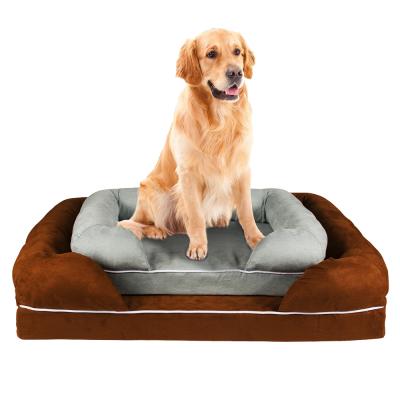 China New Custom Wholesale Viable Large Durable Dog Bed Washable for sale