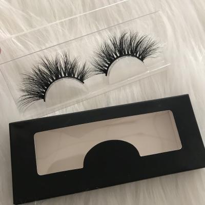 China Real Mink Fake Eyelash Wholesale 5 D Crisscross Soft Thick Mink Lashes With Private Label Packaging Logo for sale