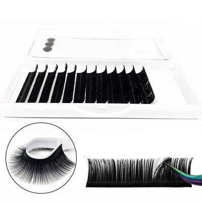 China Wholesale Soft PBT Eyelash Different Volume Lashes Natural Look Extension Soft Eyelash Extension Supplies for sale