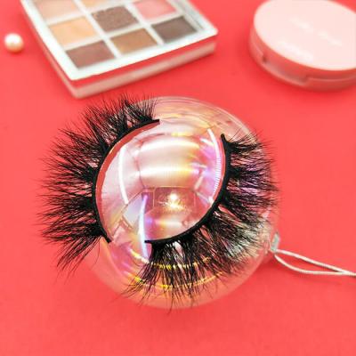 China Wholesale 18mm Mink Lashes Natural Soft Natural Seller 3D Curly Fluffy Eyelashes With Box Packing for sale