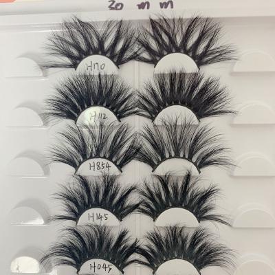 China SHEENLASH 100% Natural Soft Thick Eyelashes Permanent False Eyelashes 30mm Long For Sale for sale