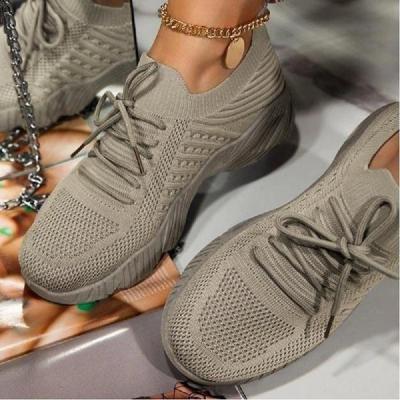 China QUICK DRY Wholesale Women's Walking Height Increasing Casual Shoes Ladies Style Shoes for sale