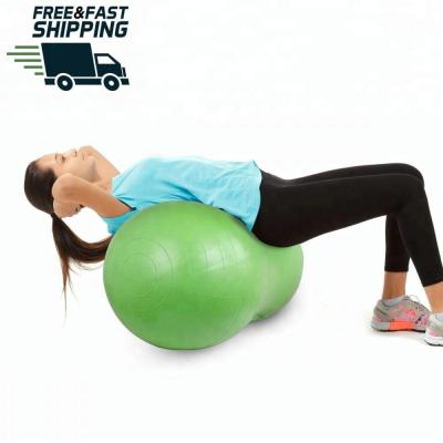 China Massage With Gym Fitness Peanut Ball, Roll Anti-burst Yoga Therapy Physio Ball, Exercise & Fitness YF for sale