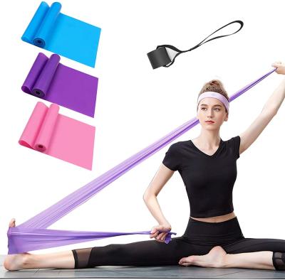 China Fitness Resistance Bands Set, 3 Pack Professional Latex Elastic Bands for Home or Gym Stimulator and Lower Body Exercise, Physiotherapy for sale