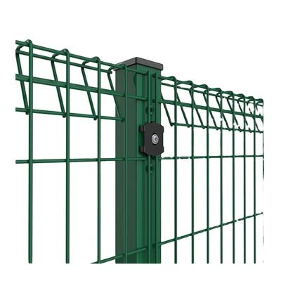 China Easily Assembled Promotion Powder Coated Steel Construction BRC Welded Wire Mesh Fence Security Fencing for sale