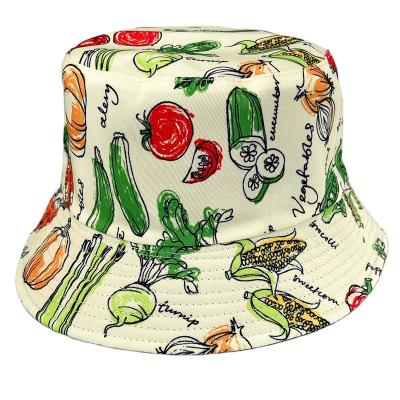 China Sun Protection Custom Design Your Own Embroidered Logo Printed Reversible Fisherman Sun Bucket Hat for sale