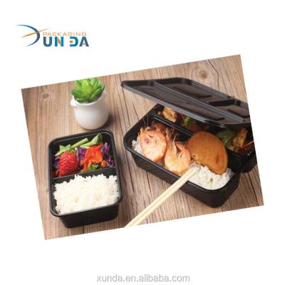 China Disposable Customized Plastic Tray For Fast Food With Dividers FD11 for sale