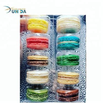 China High Quality Disposable Macaron Blister Clear Plastic Macaron Insert for sale