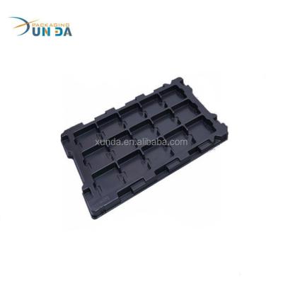 China Electronic Customized Size And Shape Accepted Large Plastic Car Battery Tray for sale