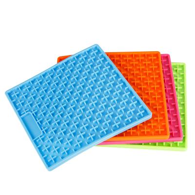 China Wholesale Durable Non-automatic Silicone Dog Lick Pad With Suction Cup Super Strong Distraction Dog Lick Mat for sale