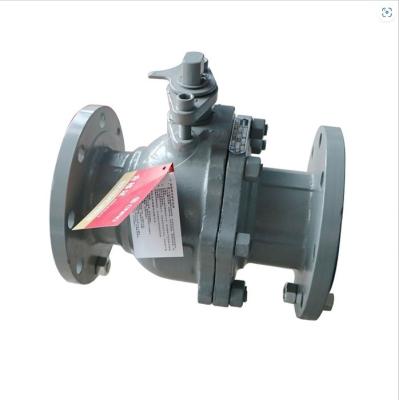 China ISO9001 2008 CE Approved Soft-Seal Flanged Ball Valve for Water Gas Medium Q41F-16C for sale