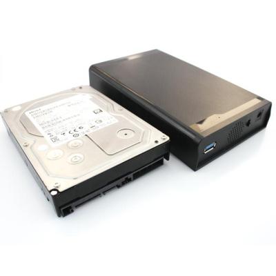 China Aluminum case 3.5inch, lowest price sata hard disk case, usb3.0 hard drive manufacture hdd enclosure for sale