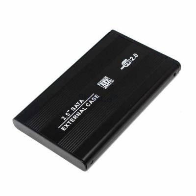 China aluminum hdd enclosure 2.5 inch thunderbolt usb2.0 case usb2.0 external hard drive enclosure for sale