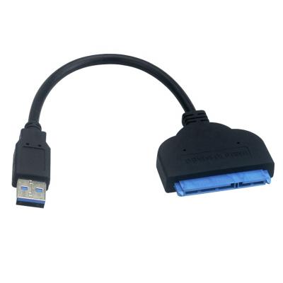 China USB 3.0 To SATA 3.0 Plastic Hard Drive III Adapter Converter Cable For 2.5Inch HDD/SSD Hard Drive Disk for sale