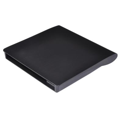 China External USB 3.0 SATA CD DVD RW External Enclosure Case For Driverless Optical Drive Laptop for sale