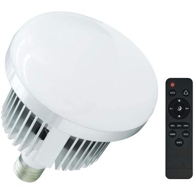 China 85W 5700K LED Spiral Energy Saving Light Bulb with Remote Control for Photography Photo Studio Visual Lighting for sale